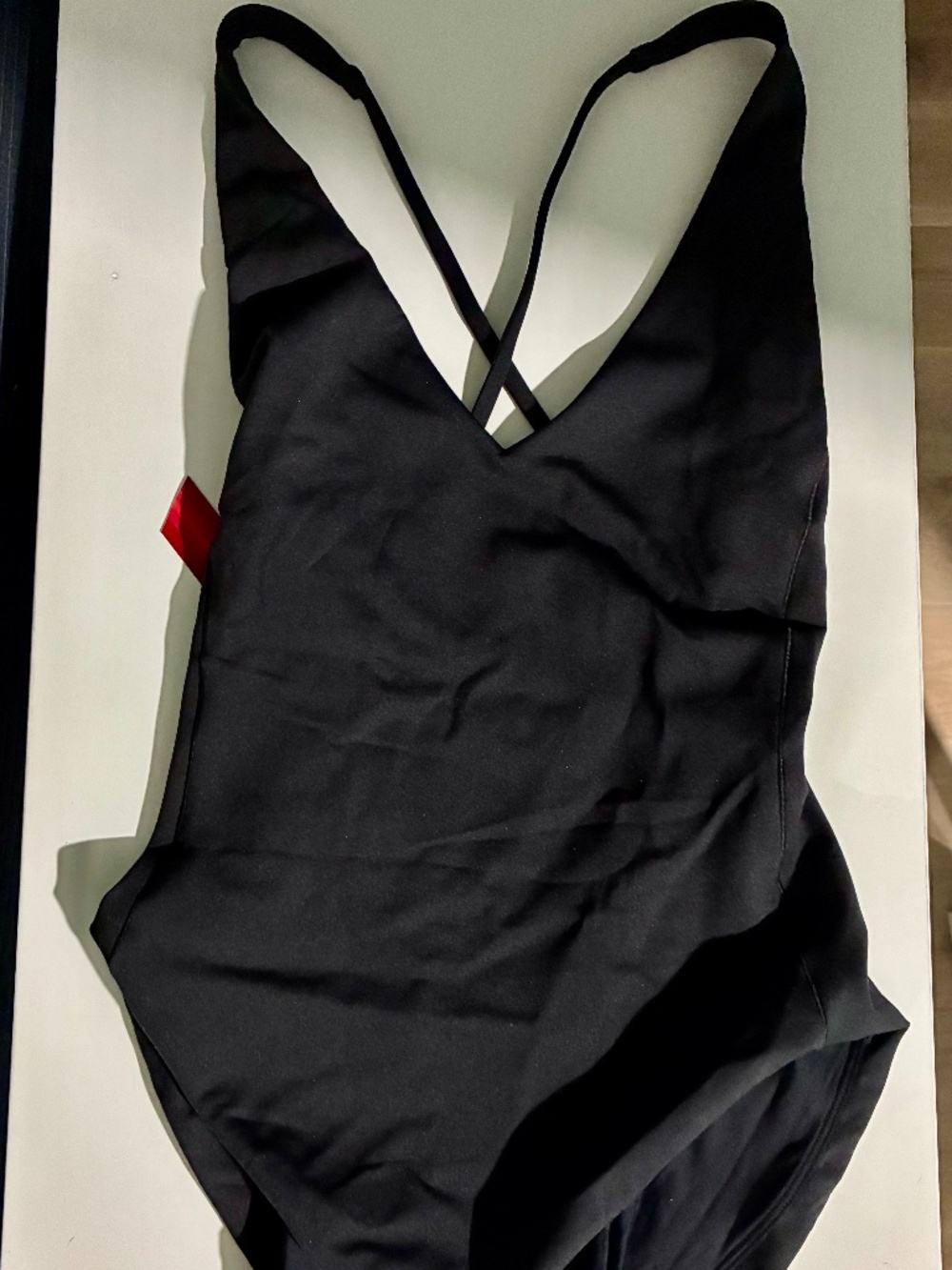 Left on Friday Weekender suit, size small black
